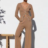 Demi Knit Pants CAMEL