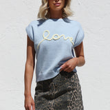 Love Knit Top BLUE