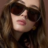Anika Sunglasses BROWN