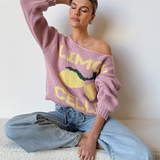 Limoncello Knit Jumper PINK