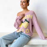 Limoncello Knit Jumper PINK
