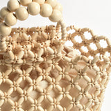 Riviera Beaded Bag CREAM