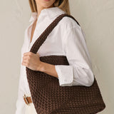 Layla Tote Bag BROWN