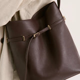 Leonie Bucket Bag BROWN