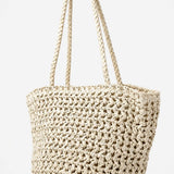 Mercato Straw Tote CREAM