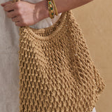 Marcie Knotted Bag TAN