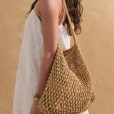 Marcie Knotted Bag TAN