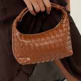 Cleo Woven Handbag TAN