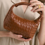 Cleo Woven Handbag TAN