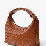 Cleo Woven Handbag TAN