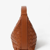 Cleo Woven Handbag TAN