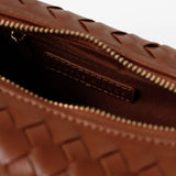 Cleo Woven Handbag TAN