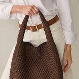 Layla Tote Bag BROWN