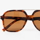 Giselle Aviator Sunglasses TORTOISE SHELL