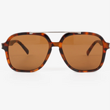Giselle Aviator Sunglasses TORTOISE SHELL