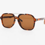 Giselle Aviator Sunglasses TORTOISE SHELL