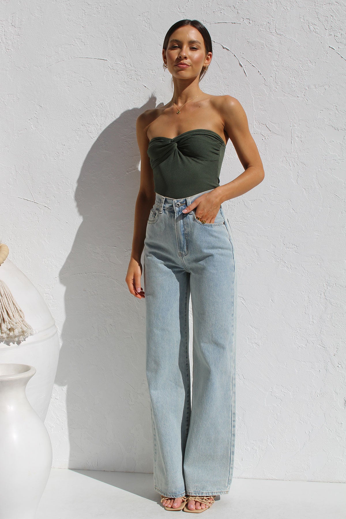 Bonnie Top KHAKI 