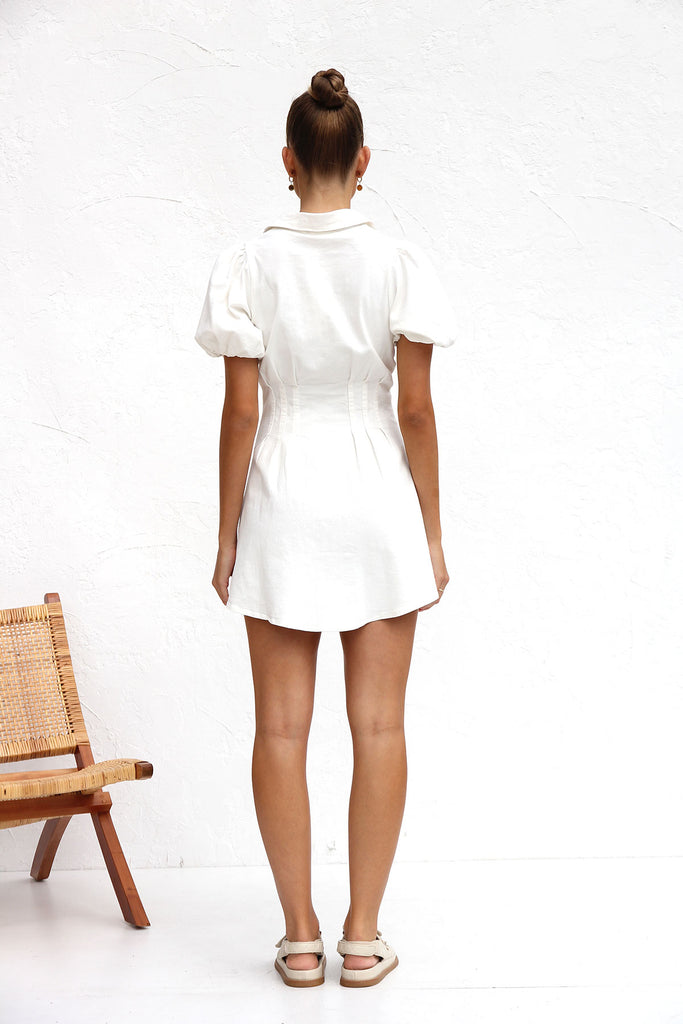 Jeannie Dress WHITE