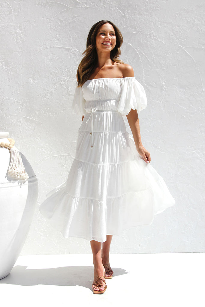 Monaco Dress WHITE