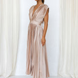 Kaylan Dress CHAMPAGNE