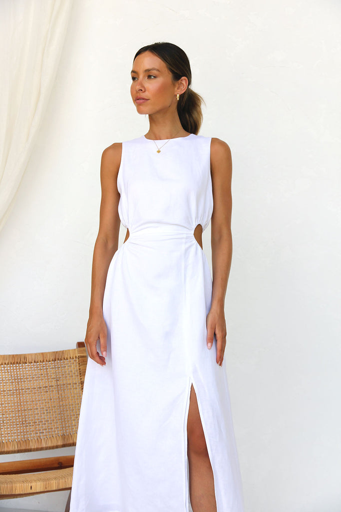 Lucinda Dress WHITE