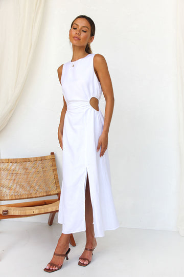 Lucinda Dress WHITE
