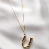 Initial Necklace U-Z
