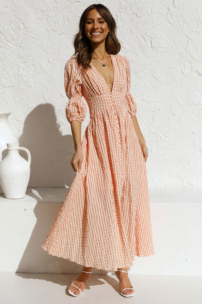 Penny Dress ORANGE SHERBET 